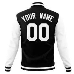Classic Full-Snap Varsity Letterman Baseball Jacket 6