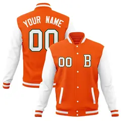 Classic Full-Snap Varsity Letterman Baseball Jacket 17