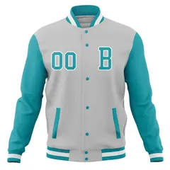 Classic Full-Snap Varsity Letterman Baseball Jacket 5