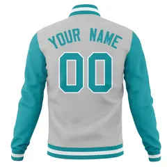 Classic Full-Snap Varsity Letterman Baseball Jacket 6