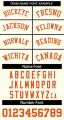 Classic Khaki Orange Basketball Jersey 3