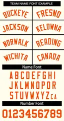 Classic Khaki Orange Basketball Jersey 3