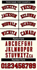 Classic Khaki Red-Black Basketball Jersey 3