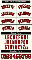 Classic Khaki Red-Black Basketball Jersey 3