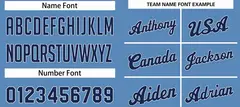 Classic Light Blue Navy-White Basketball Team Uniform Jersey 4