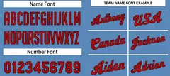 Classic Light Blue Red-Black Basketball Team Uniform Jersey 4
