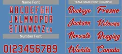 Classic Light Blue Red-White Heal Basketball Jersey Set 4