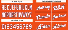 Classic Orange White-Royal Basketball Team Uniform Jersey 4