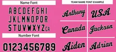 Classic Pink Black-White Basketball Uniform Jersey 4