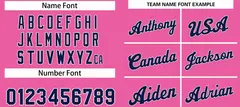 Classic Pink Navy-White Basketball Uniform Jersey 4