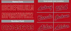 Classic Red Navy Sports Basketball Jersey 4