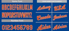 Classic Royal Orange-White Basketball Uniform Jersey 4