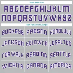 Classic Sets Basketball Jersey Gray Purple Teal-Black 5