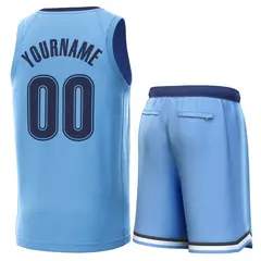 Classic Sets Basketball Jersey Light Blue Navy 3