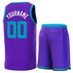 Classic Sets Basketball Jersey Purple Teal 3