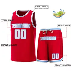 Classic Sets Basketball Jersey Red White-Lt Blue 2