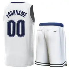 Classic Sets Basketball Jersey White Navy Lt Blue 3