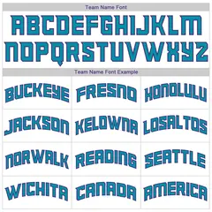 Classic Sets Basketball Jersey White Teal 5