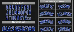 Classic Sets Curved Black Royal White Basketball Jersey 4
