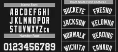 Classic Sets Curved Black White Gray Basketball Jersey 4
