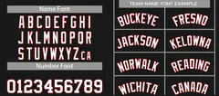 Classic Sets Curved Black White Red Basketball Jersey 4