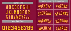 Classic Sets Curved Maroon Yellow Basketball Jersey 4