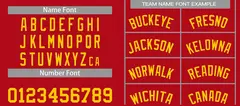 Classic Sets Curved Red Orange Basketball Jersey 4