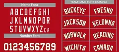 Classic Sets Curved Red White Orange Basketball Jersey 4
