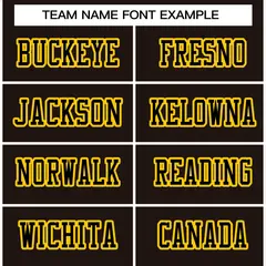 Classic Style Brown Black-Gold Authentic Football Jersey 3