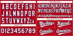 Classic Style Red White-Navy Baseball Jersey 3