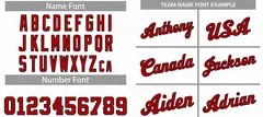Classic White Maroon-Black Basketball Uniform Jersey 4