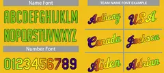 Classic Yellow Green-Black Team Basketball Jersey 4