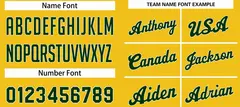 Classic Yellow Hunter Green-White Team Basketball Jersey 4