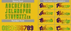 Classic Yellow Purple-Black Heal Basketball Jersey Set 4