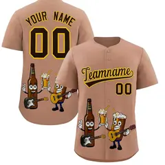 Coffee Beer Day Parties Baseball Jersey