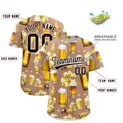 Coffee Beer Day Parties Baseball Jersey 2