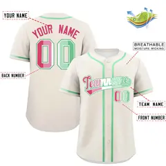 Cream Abrosexual Pride Month Baseball Jersey 2