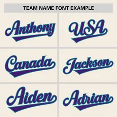 Cream Aqua Pinstripe Raglan Sleeves Baseball Jersey 3