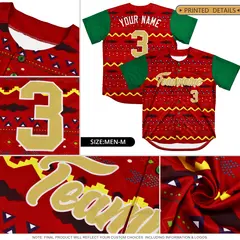 Cream Aqua White Mexican Style Baseball Jersey 5