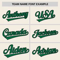 Cream Black-Kelly Green Raglan Pullover Baseball Jersey 3