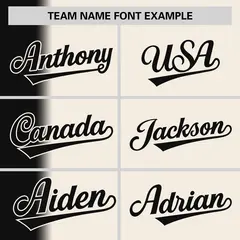 Cream Black Pinstripe Gradient Baseball Jersey 3