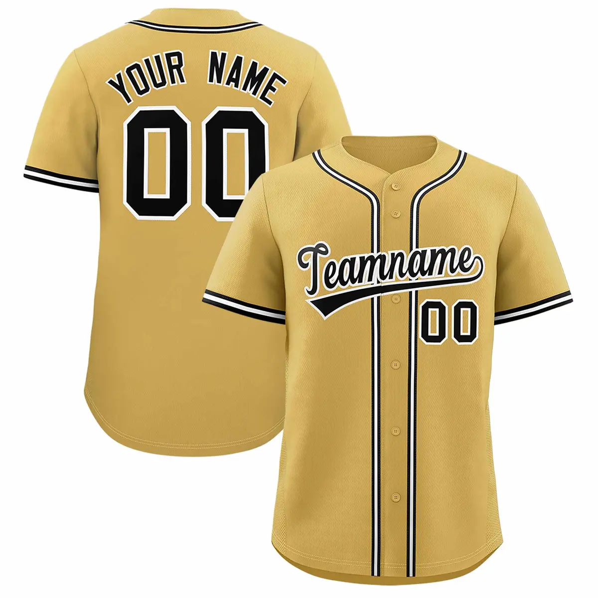 Cream Classic Authentic Baseball Jersey