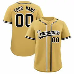 Cream Classic Authentic Baseball Jersey 1