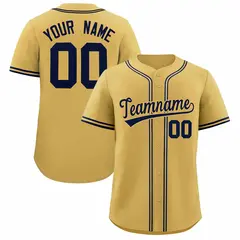 Cream Classic Authentic Baseball Jersey 1