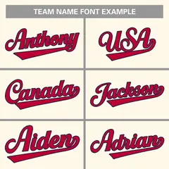 Cream Classic Team Style Authentic Baseball Jersey 4