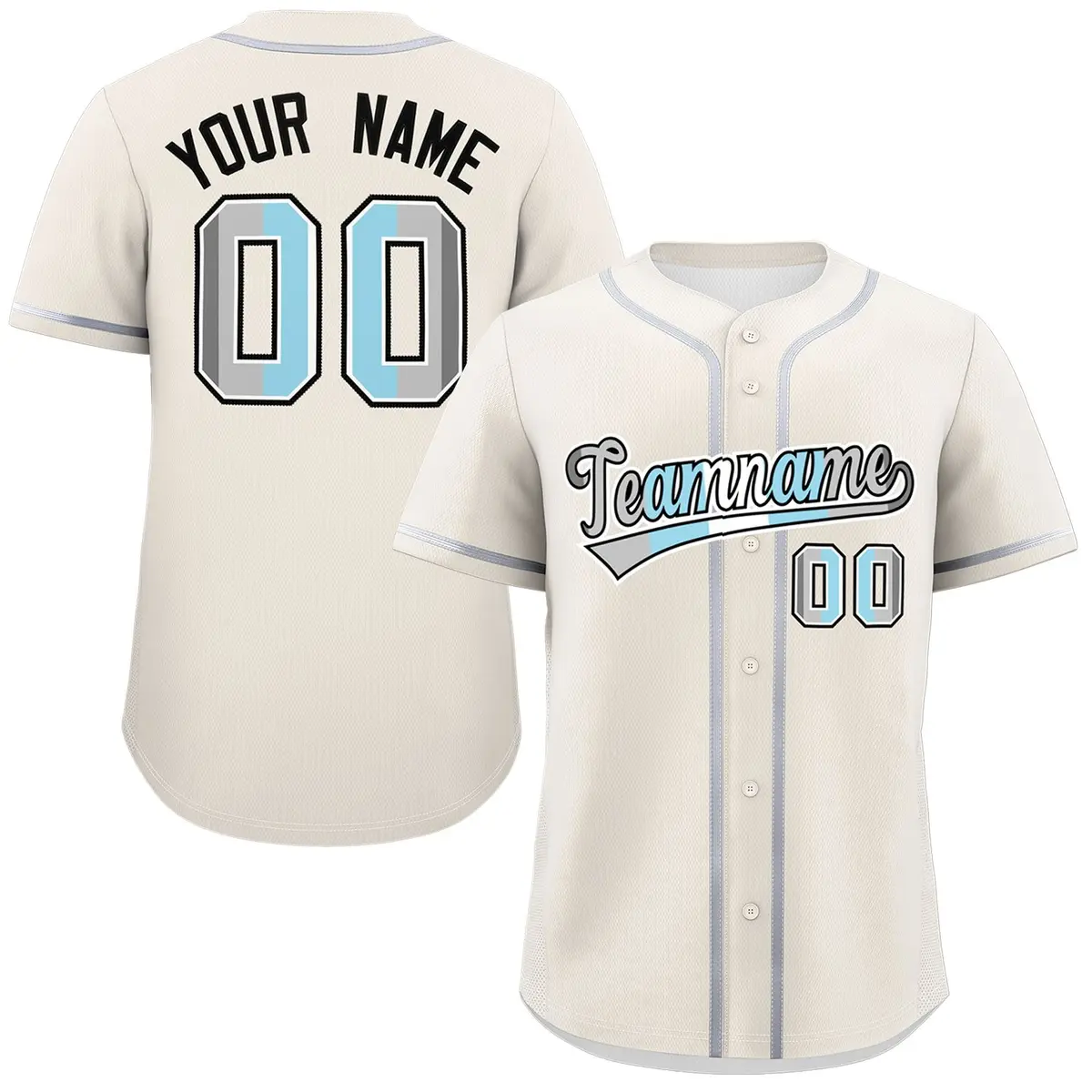 Cream Demiboy Pride Month Classic Authentic Baseball Jersey