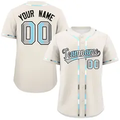 Cream Demiboy Pride Month Classic Authentic Baseball Jersey