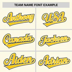 Cream Gold Half Stripe Authentic Baseball Jersey 3