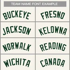 Cream Green Classic Casual Basketball Jersey 3