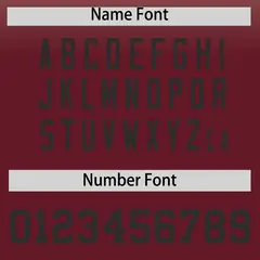 Cream Maroon Gradient Fashion Baseball Jersey 4